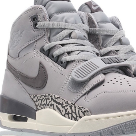 Air Jordan Legacy 322 "￦olf Grey"  deadstock Size 10Mens - Picture 3 of 5